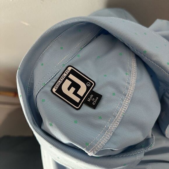 FootJoy Mens Large Short Sleeve Athletic Fit Polo - Picture 7 of 7